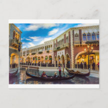Venetian Las Vegas Gondolkanalarkitektur