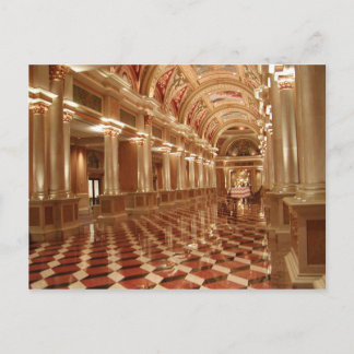 Venetian Las Vegas Lobby Postcards Vykort