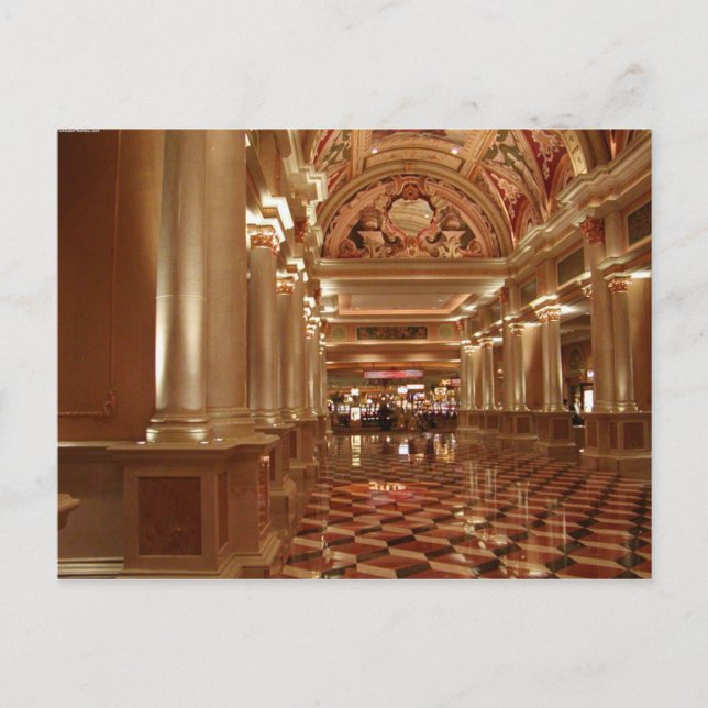 Venetian Las Vegas Lobby Postcards Vykort (Framsida)