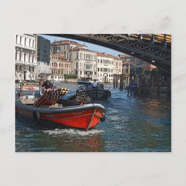Venetian LuciaII Vykort (Framsida)