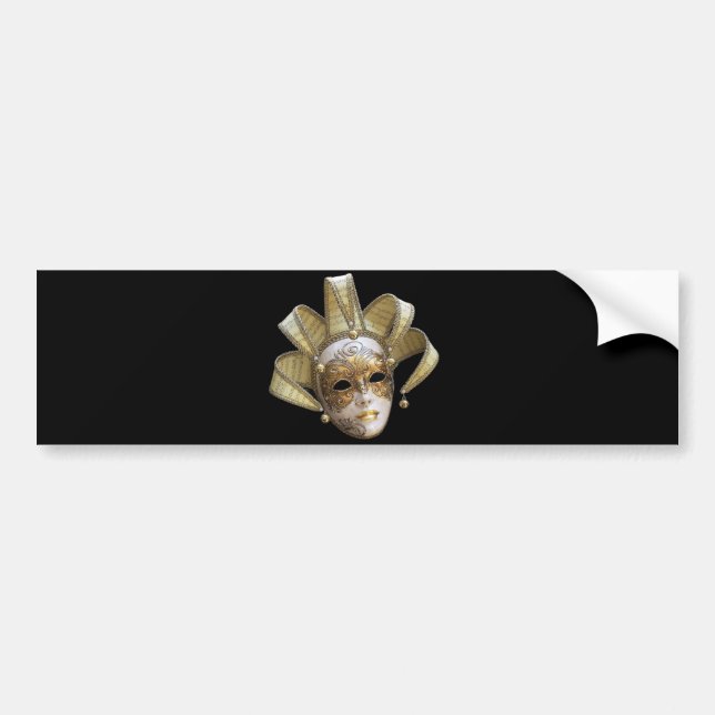 Venetian Mask Bildekal (Framsidan)