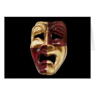 Venetian Mask Hälsningskort