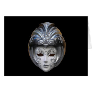 Venetian Mask Hälsningskort