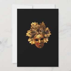 Venetian Mask-inbjudan Inbjudningar