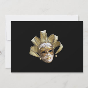 Venetian Mask-inbjudan Inbjudningar