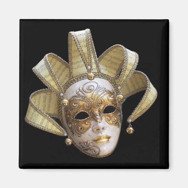 Venetian Mask Magnet (Framsidan)