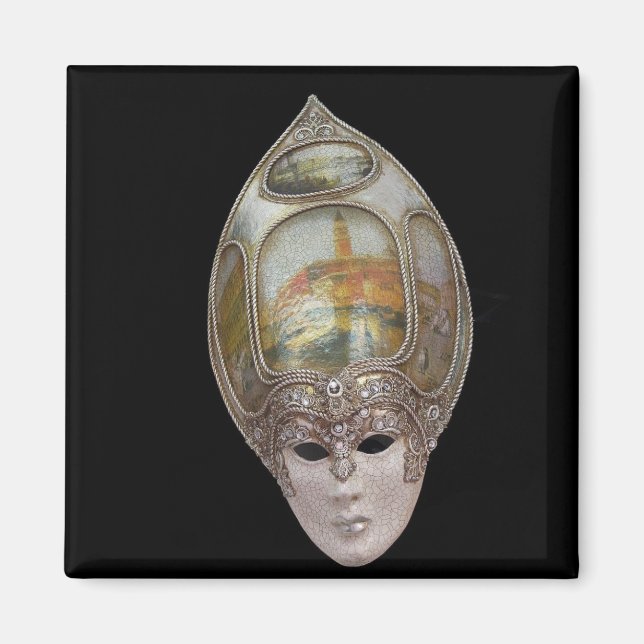 Venetian Mask Magnet (Framsidan)