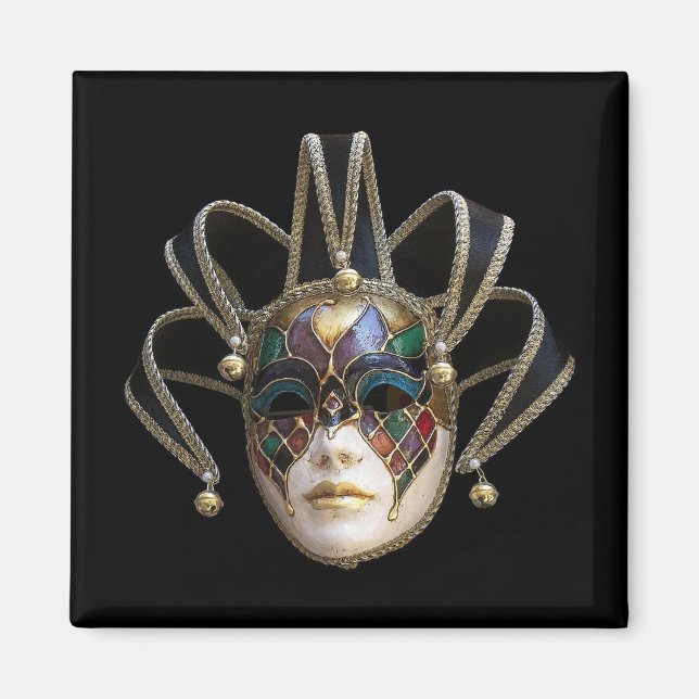 Venetian Mask Magnet (Framsidan)
