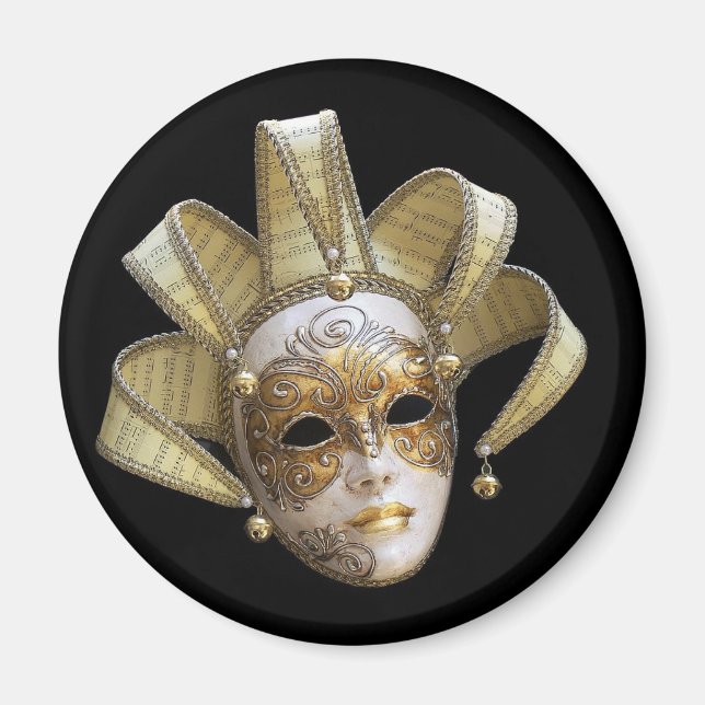 Venetian Mask Magnet (Framsidan)