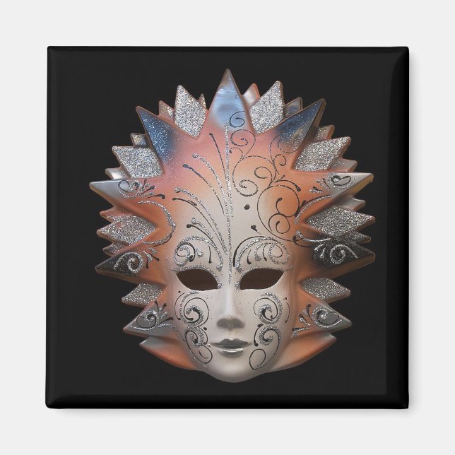 Venetian Mask Magnet (Framsidan)