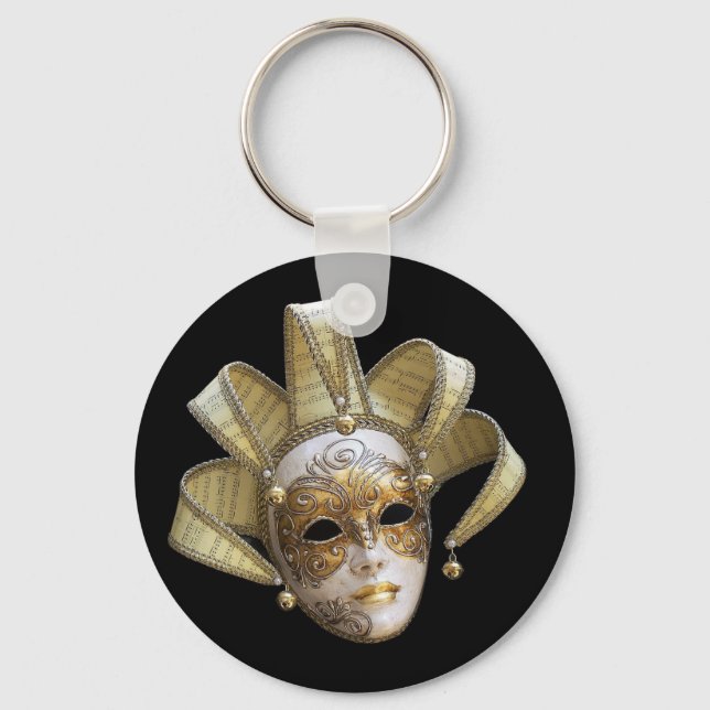 Venetian Mask Nyckelring (Framsida)