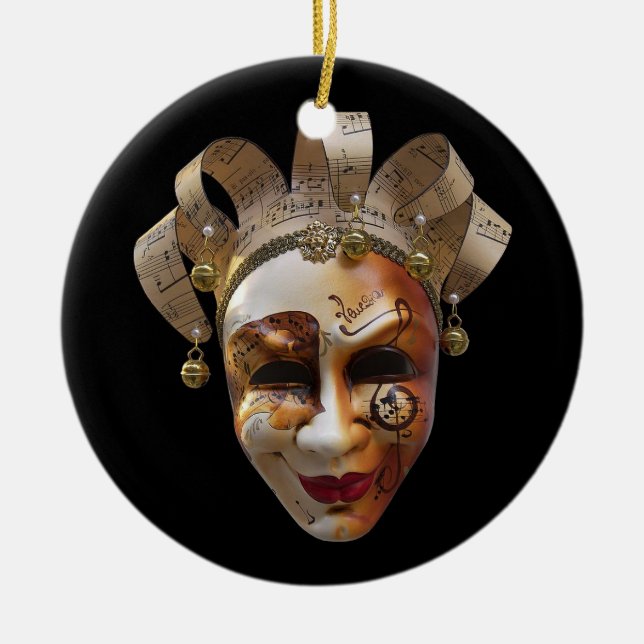 Venetian Mask Ornament (Framsidan)