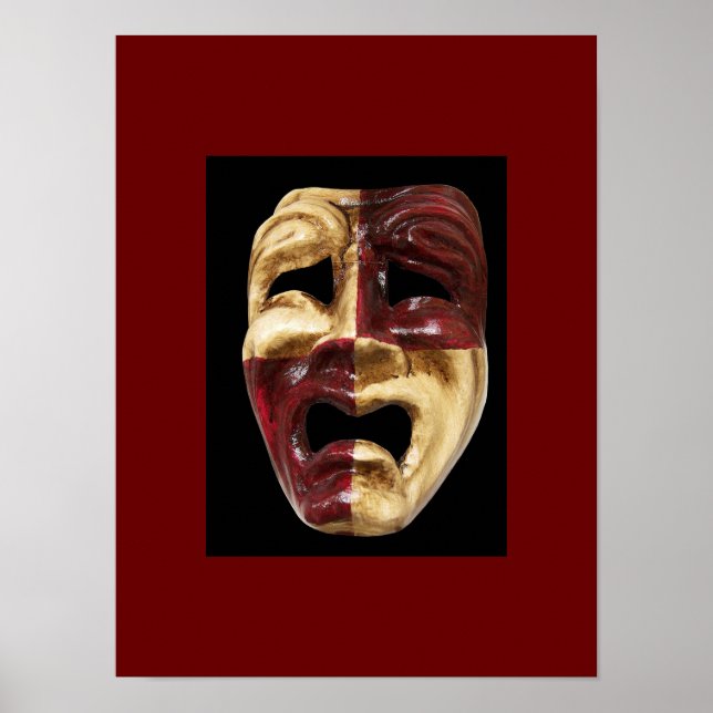 Venetian Mask Poster (Framsidan)