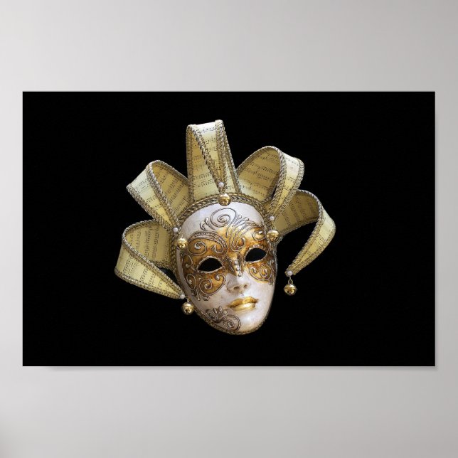Venetian Mask Poster (Framsidan)