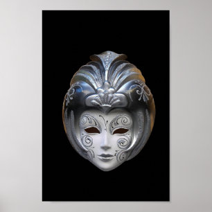 Venetian Mask Poster
