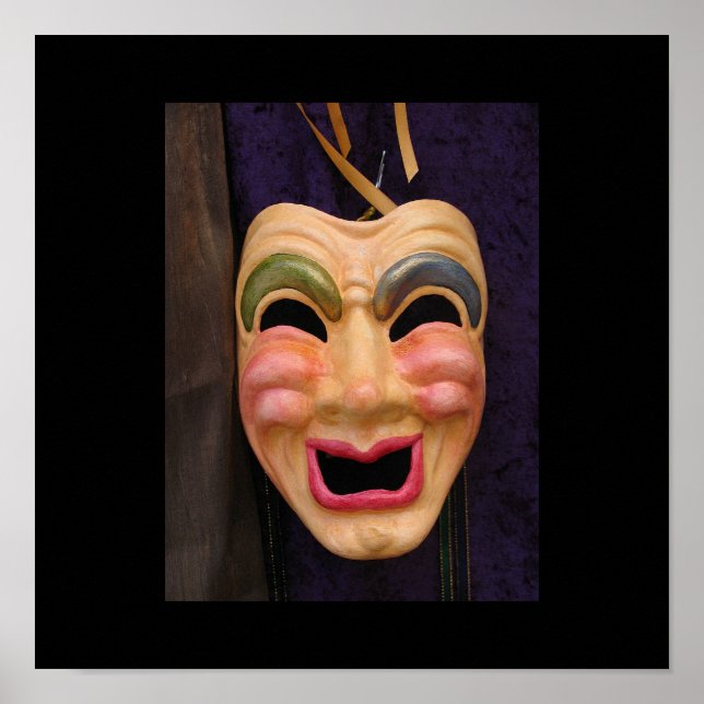 Venetian Mask Poster (Framsidan)