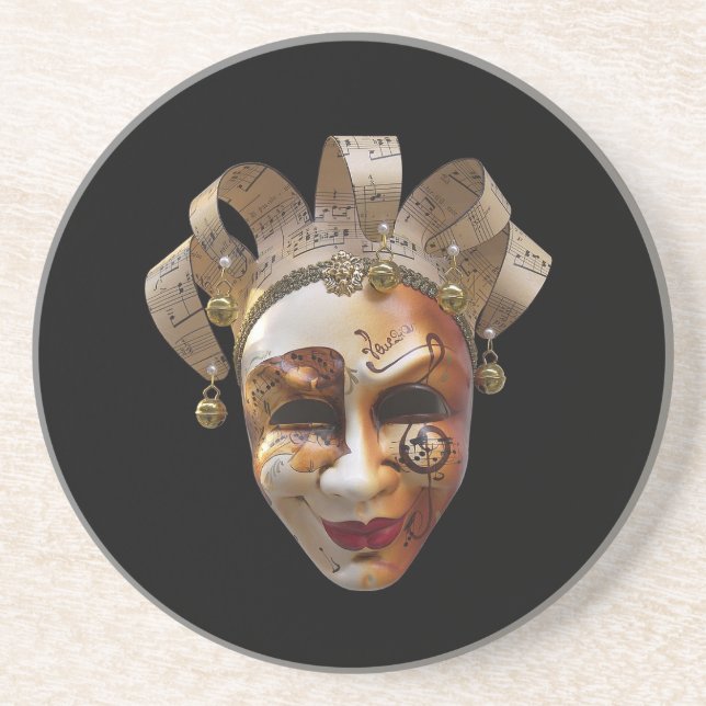 Venetian Mask Underlägg (Framsidan)