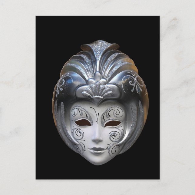 Venetian Mask Vykort (Framsida)