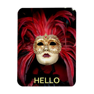 Venetian maskera magneten magnet