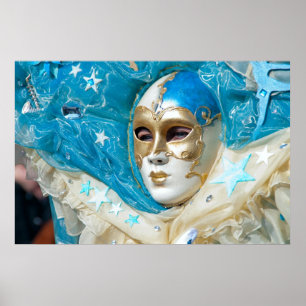 Venetian maskera poster