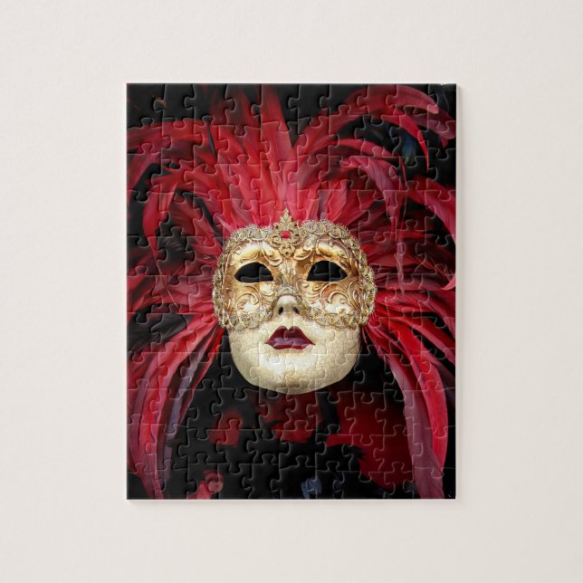 Venetian maskera pussel (Vertikal)