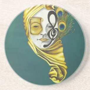 Venetian maskera underlägg