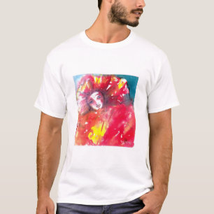 VENETIAN MASKERADANSIKTEN - MASKERA I RÖTT TEE
