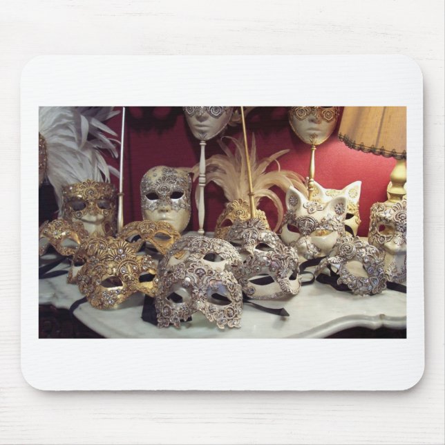 Venetian maskerar musmatta (Framsidan)