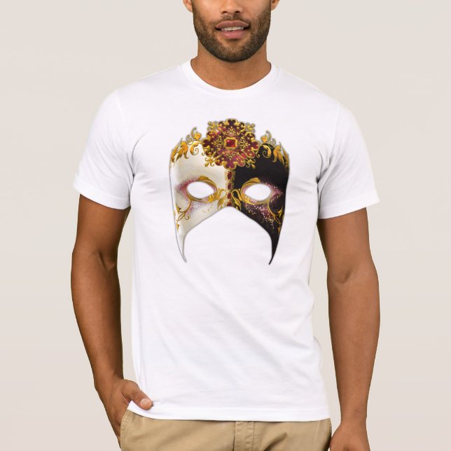 Venetian Masque: Ruby Jewel Manar Tee Shirt (Framsida)
