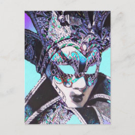 Venetian Masquera Vykort