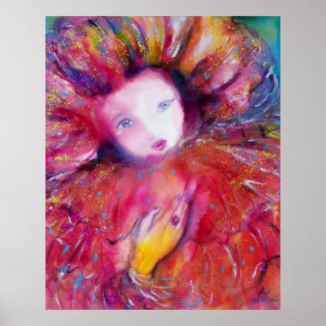 VENETIAN MASQUERADE /MASK IN RED POSTER (Framsidan)