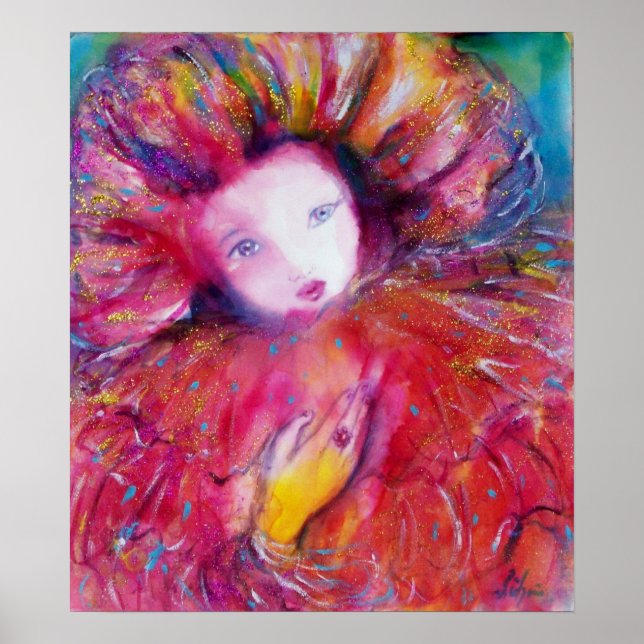 VENETIAN MASQUERADE /MASK IN RED POSTER (Framsidan)