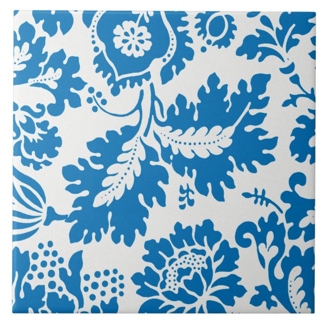 Venetian Mönster (av William Morris) Kakelplatta (Framsidan)