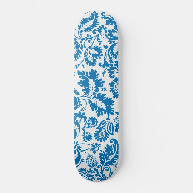 Venetian Mönster (av William Morris) Mini Skateboard Bräda 18,5 Cm (Framsida)