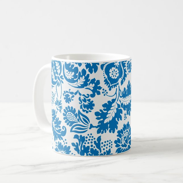 Venetian Mönster, William Morris Kaffemugg (Framsida vänster)