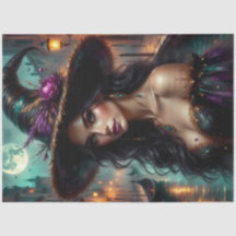 Venetian Moonlit Witch - Enchanting Gothic Fantasy