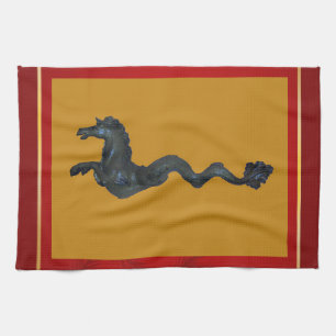 Venetian Murano Glass Horse Kitchen Towel Kökshandduk