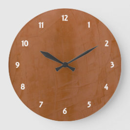 Venetian murbrukrunda Wallclock för Tangerine Stor Klocka