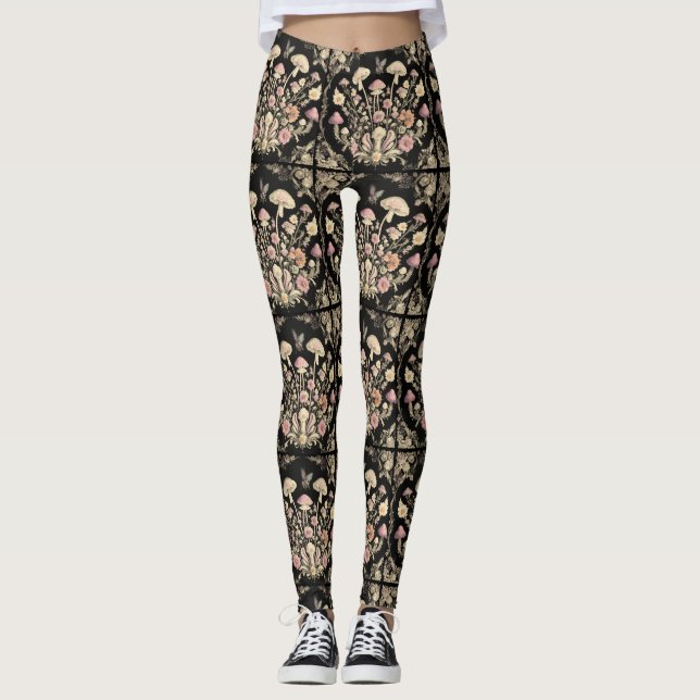 Venetian Mushrooms Leggings (Framsida)