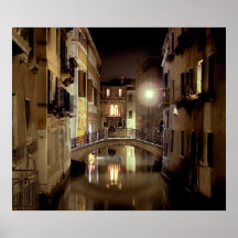 VENETIAN NOCTURNE Poster (projektionsyta)