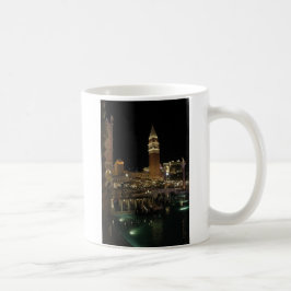 Venetian på natten kaffemugg