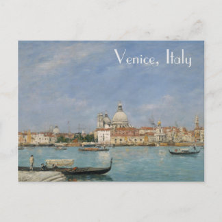 Venetian Serenity: The Grand Canal Postcard Vykort
