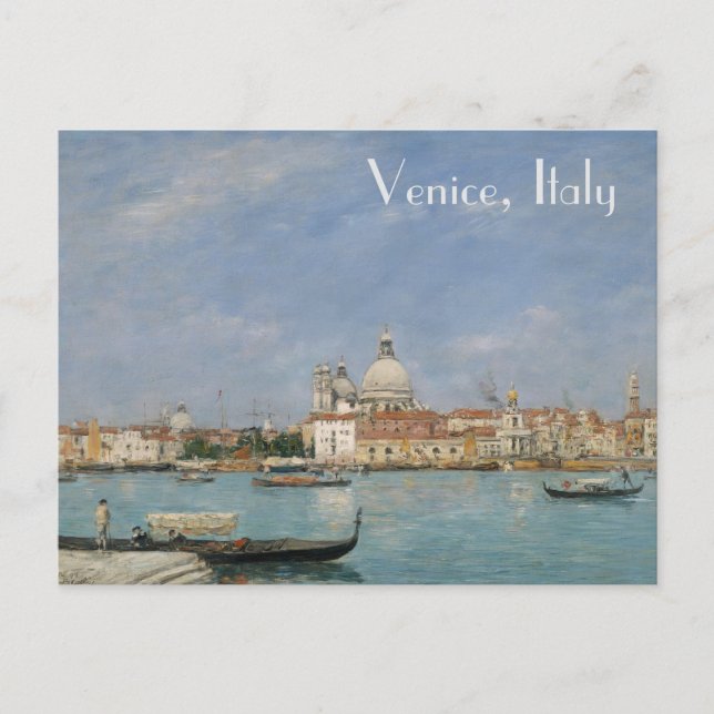 Venetian Serenity: The Grand Canal Postcard Vykort (Framsida)