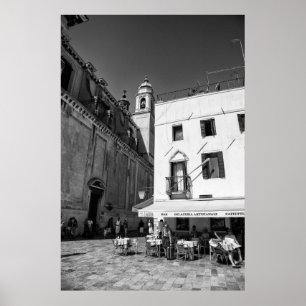 Venetian Street Cafe - Poster