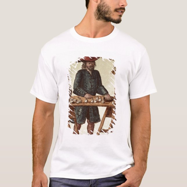 Venetian tobakförsäljare t-shirt (Framsida)