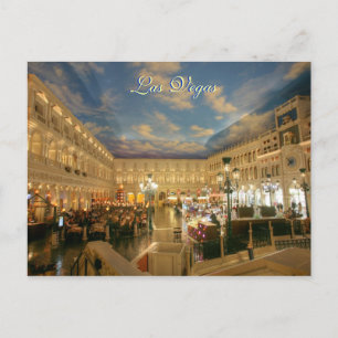 Venetian Vegas semesterortvykort Vykort