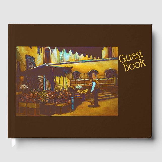 Venetian Venditore Gästböcker (Framsida)