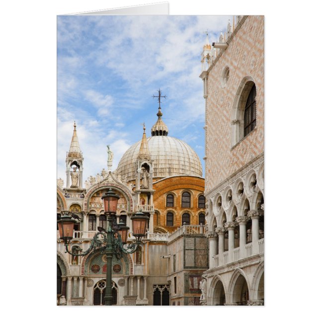 Venetien, Venetien, Italien - Fåglar är på en gång Hälsningskort (Framsidan)