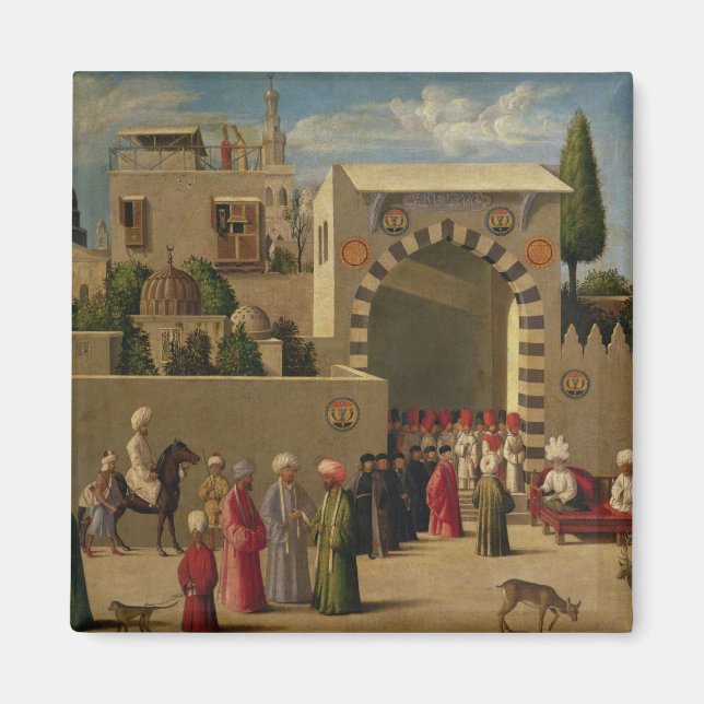 Venetiens ambassadörs intervju magnet (Framsidan)