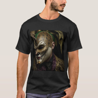 Venetisk mask: Joker #17 T-Shirt